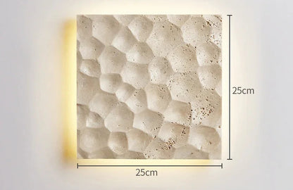 Applique murale décorative 3D Wabi-sabi