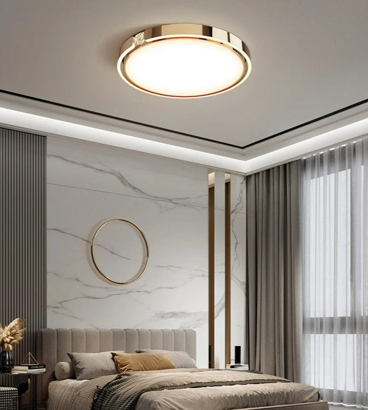 Diamond ceiling light