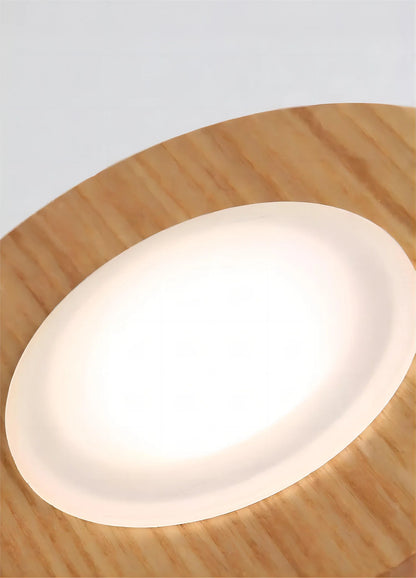 Walnut brass ceiling spotlight for kitchen island