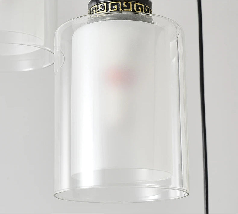 Nordic chandelier for high ceiling staircase