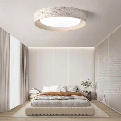 Vintage retro cream ceiling light