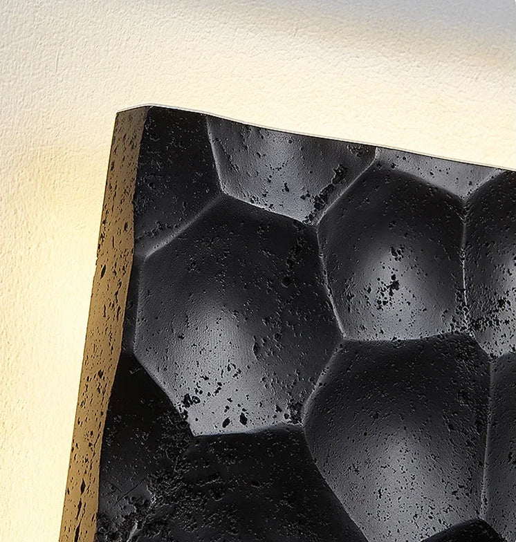 Applique murale décorative 3D Wabi-sabi