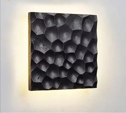 Applique murale décorative 3D Wabi-sabi