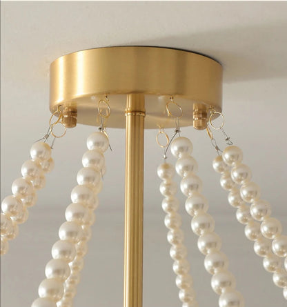 American modern design copper chandelier