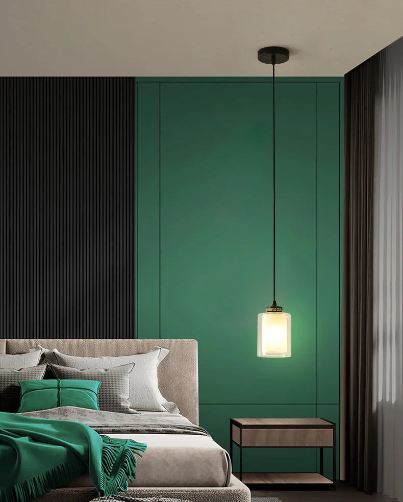 Nordic chandelier for high ceiling staircase