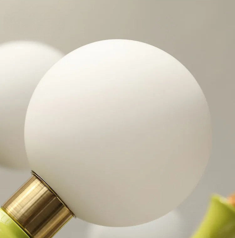 Pastorale crèmekleurige kroonluchter