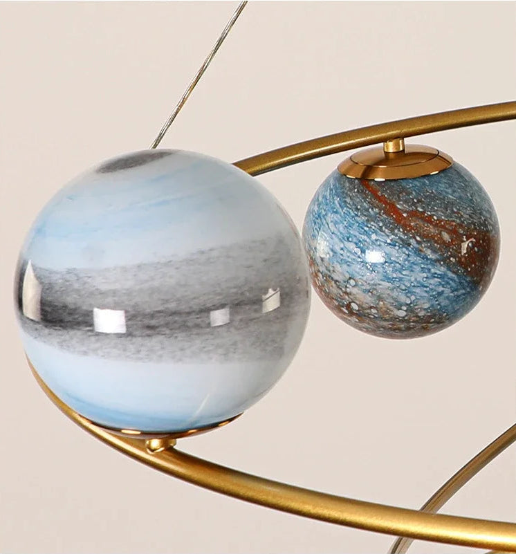 Planet maan plafondlamp