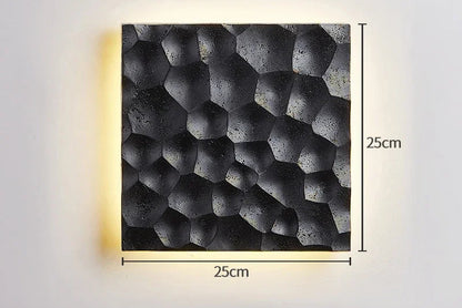 Applique murale décorative 3D Wabi-sabi