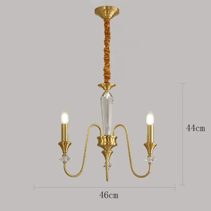 Boerderij kaarsen kroonluchter