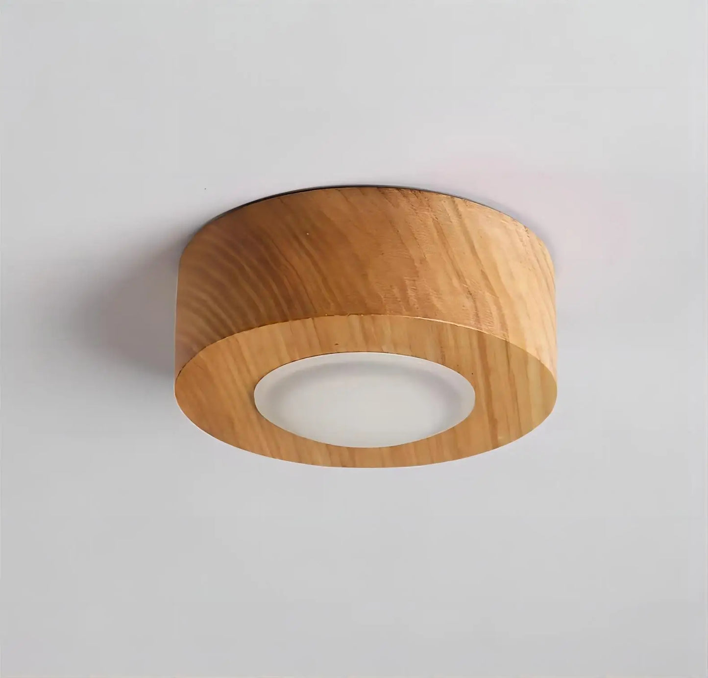 Walnut brass ceiling spotlight for kitchen island