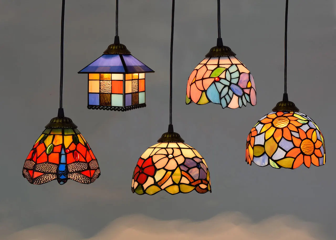 Tiffany glazen hanglamp