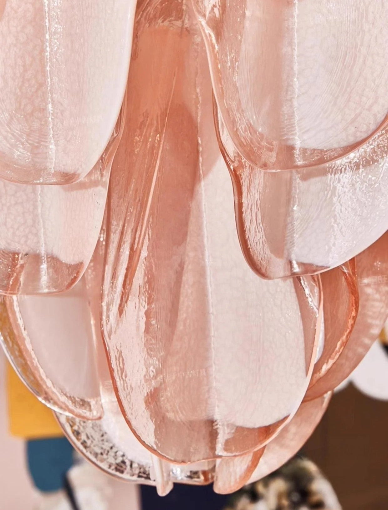 Königlicher Kristall-Blütenblatt-Kronleuchter