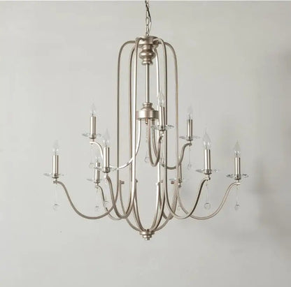 Duplex villa crystal chandelier