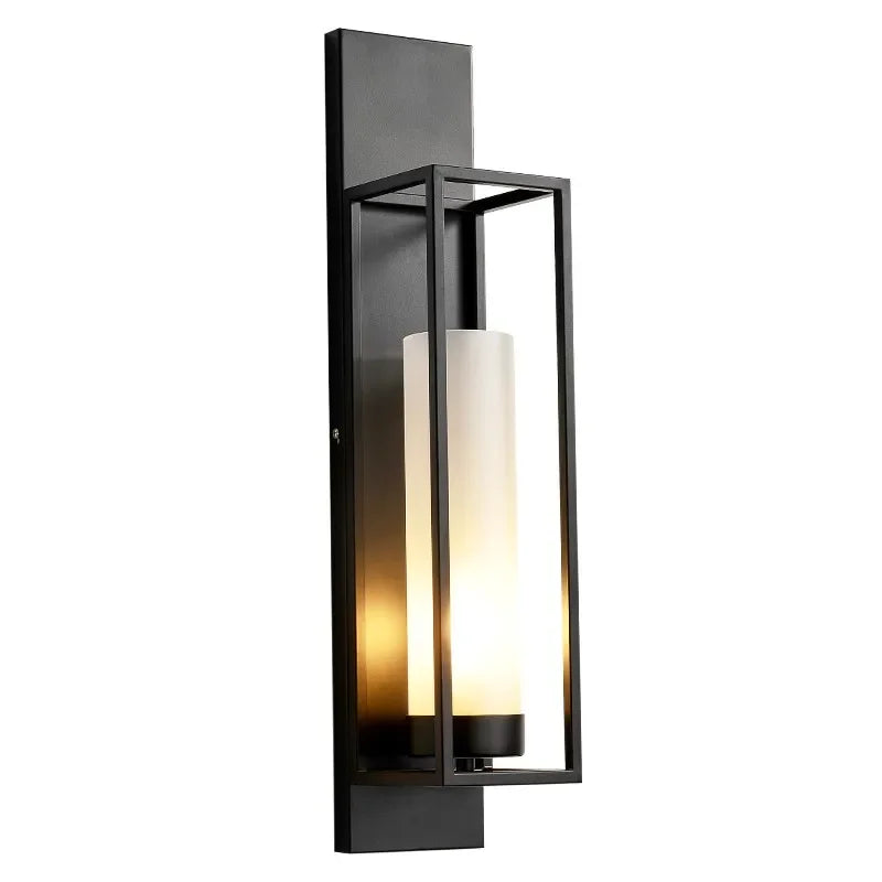 Moderne roestvrijstalen wandlamp