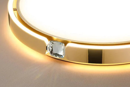 Diamond ceiling light