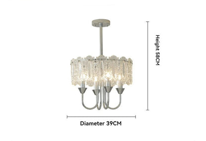 Französischer antiker Kristallleuchter für das Schlafzimmer