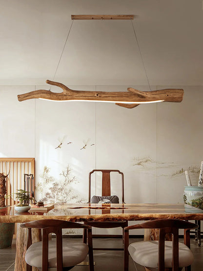 Resin branches pendant light for dining room