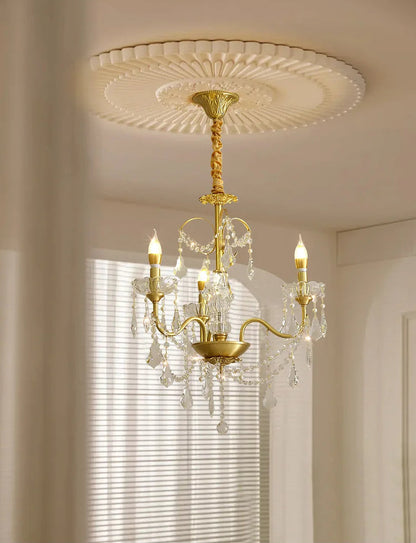 Parisian crystal room pendant