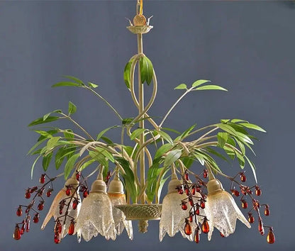 Lustre en forme de branche de gloire du matin