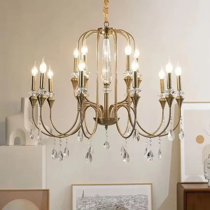 Postmoderne Kristall-Statement-Leuchte