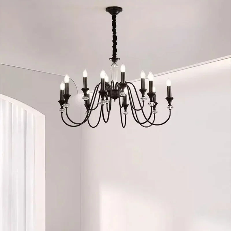 Boerderij kaarsen kroonluchter