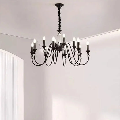 Boerderij kaarsen kroonluchter