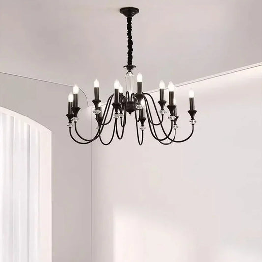 Boerderij kaarsen kroonluchter