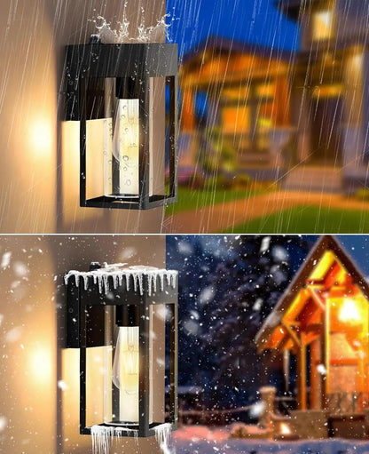 Modern motion sensor porch lights