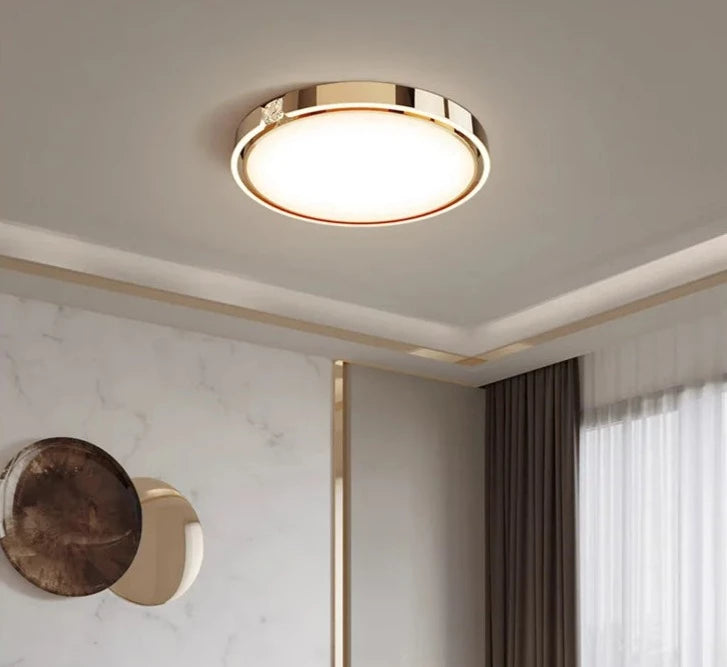 Diamond ceiling light