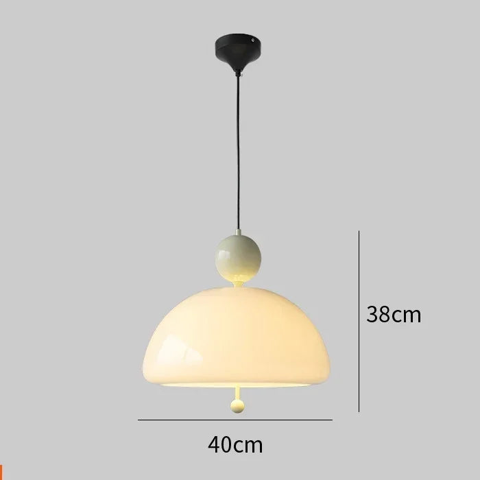 Dimensions of cream Medieval Chandelier Pendant Light with green top, measuring 40cm wide and 150cm hanging length.