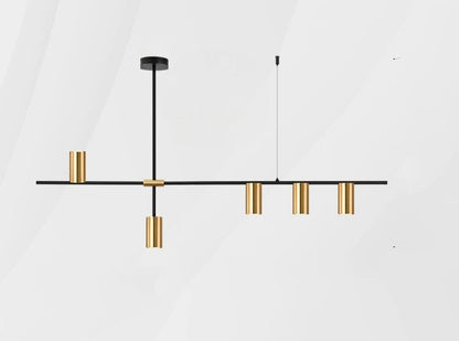 Nordisk minimalistisk matbordslampa