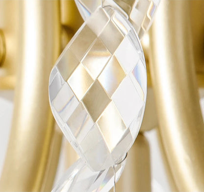 Luxury crystal ceiling chandelier for villa living room