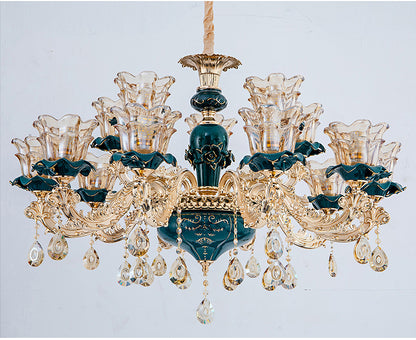 Vintage Ceramic Chandelier