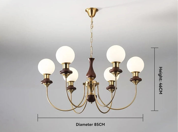 French classic chandelier for master bedroom