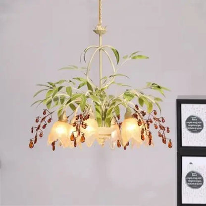 Lustre en forme de branche de gloire du matin