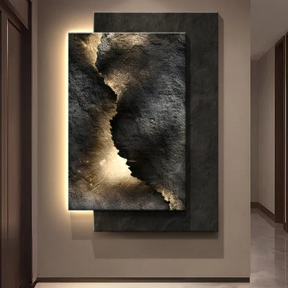 Crystal porcelain 3D design wall light