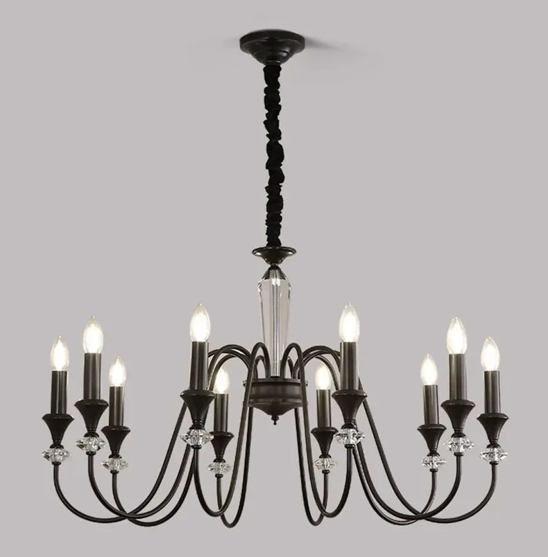 Boerderij kaarsen kroonluchter