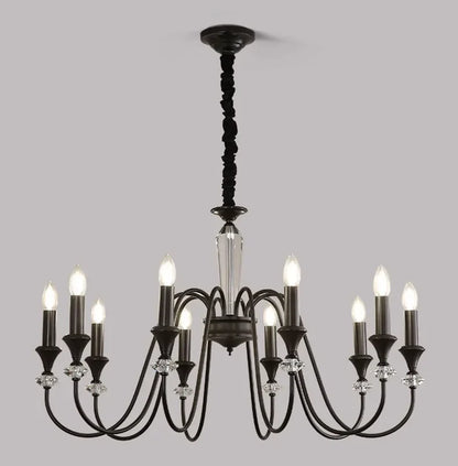 Boerderij kaarsen kroonluchter