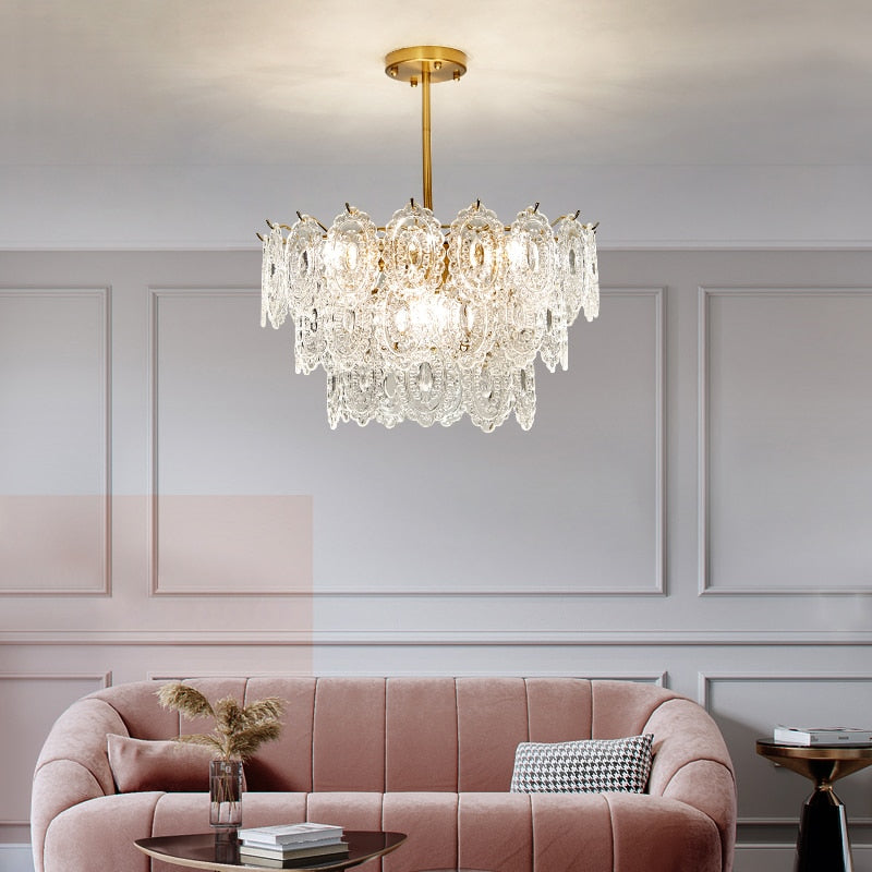 Crystal Contemporary Chandelier