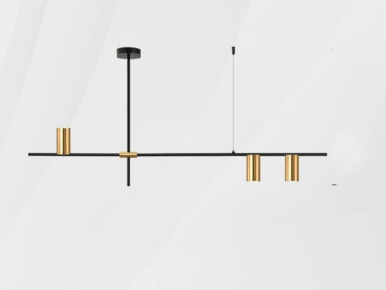 Nordisk minimalistisk matbordslampa