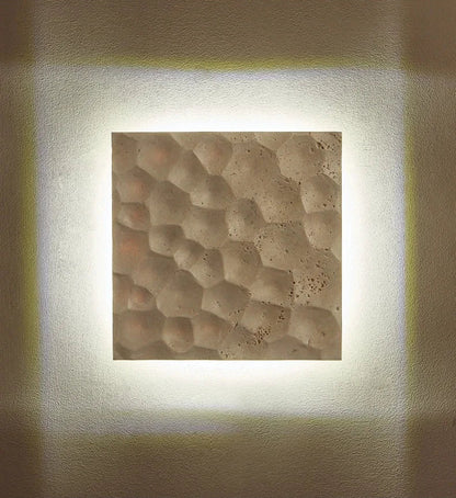 Applique murale décorative 3D Wabi-sabi