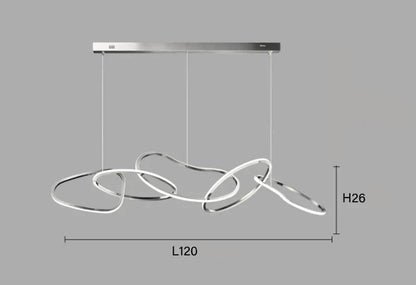 Suspension moderne et élégante à LED