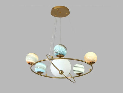 Planet maan plafondlamp