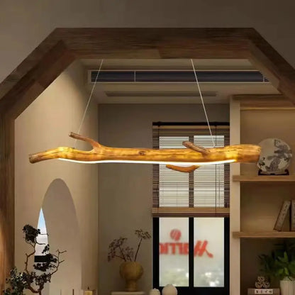 Resin branches pendant light for dining room