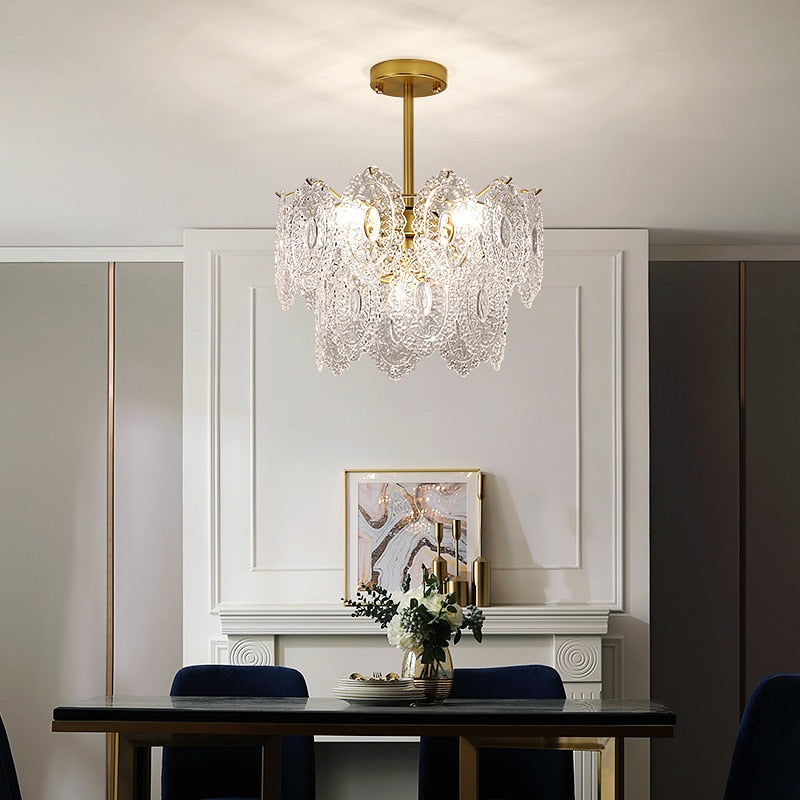 Crystal Contemporary Chandelier