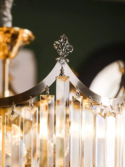 Antique style pendant light for bedroom