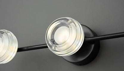 Minimalistisk modern badrumslampa