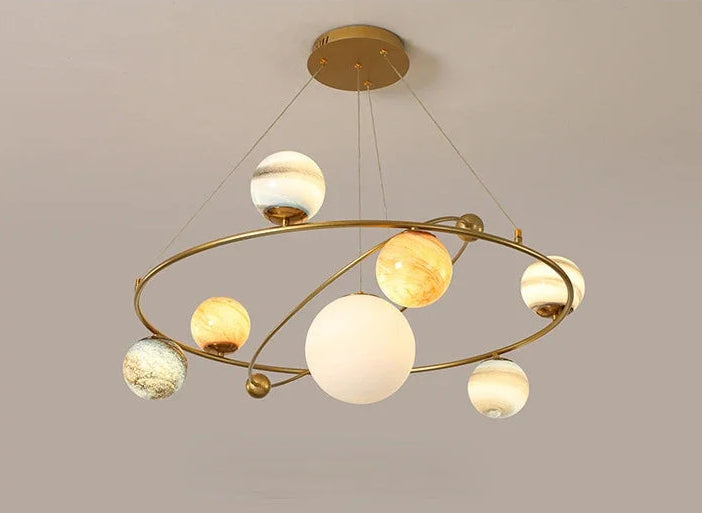 Planet maan plafondlamp