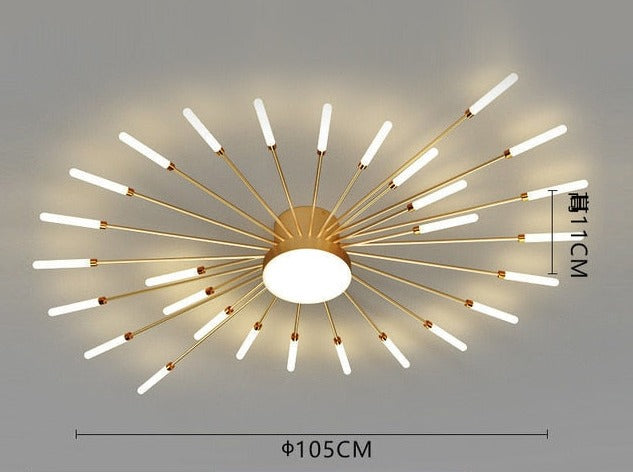 Nordic Fireworks Chandelier