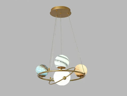 Planet maan plafondlamp